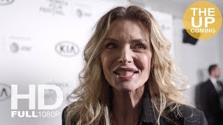 Michelle Pfeiffer interview at Scarface 35 years later premiere – Tribeca Film Festival 2018 [upl. by Nomled]