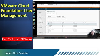 VMware Cloud Foundation  User Management Part 7 of the VCF Series [upl. by Kelcey]