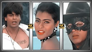 Baazigar O Baazigar 4K Status  Shahrukh KhanKajol  DHARMESH OFFICIAL [upl. by Eiramik397]