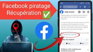 Comment récupérer un compte Facebook piraté 2024  Récupération de compte Facebook piraté [upl. by Anuahc]