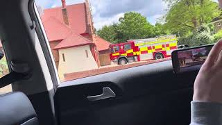 Us driving past Ferndown Fire Station part 2 15062024 [upl. by Sivatnod]