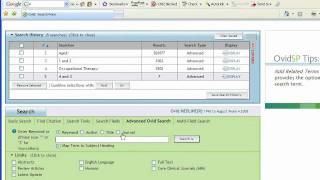 Medline Tutorial Ovid [upl. by Georgette]