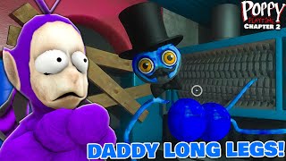 Daddy Long Legs in Chapter 2  Tinky Winky Plays Poppy Playtime Chapter 2 Mods [upl. by Merola]