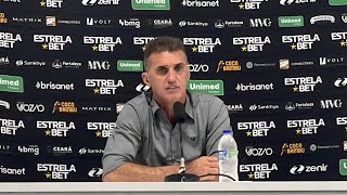 Coletiva do técnico Vagner Mancini após Ceará 3x2 Ferroviário [upl. by Ardekan]