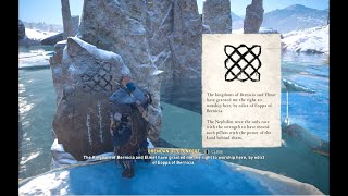 Assassins Creed Valhalla  Brendan Of Clonfert  Aescforda Stones  Standing Stones Gameplay [upl. by Encrata]