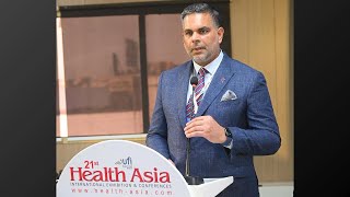 Irfan Khan  Conference on Future Hospital  Health Asia [upl. by Enelez222]