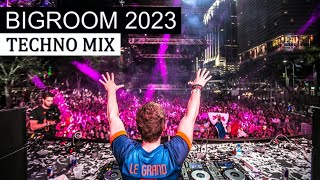 BIG ROOM TECHNO MIX  Best Electro House Festival Music 2023 [upl. by Oretna]