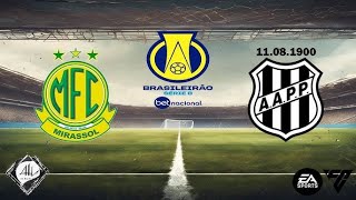 🔴 AO VIVO  Mirassol x Ponte Preta l AO VIVO COM IMAGENS  Brasileirão 2024  Jogo AO VIVO Agora [upl. by Joice]