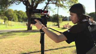 The all new RØDE VideoMic with Rycote Lyre onboard [upl. by Schweiker]