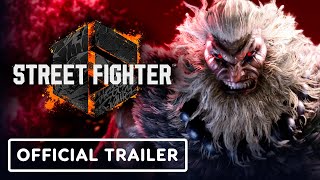 Street Fighter 6  Official Akuma Update Launch Trailer [upl. by Ralip]