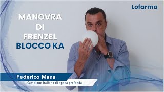 Manovra di Frenzel  Blocco KA a cura di Federico Mana [upl. by Aivizt261]