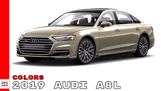 2019 Audi A8L Colors [upl. by Lidstone]