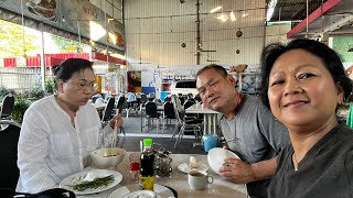 Breakfast at Battambang City BBQ Buffet [upl. by Amsirhc981]