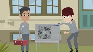 How to get a heat pump with a 7100 rebate back [upl. by Nehgam]