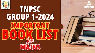 TNPSC Group 1 Mains Book List  TNPSC Group 1 Important Books for Preparation  Adda247 Tamil [upl. by Infield]