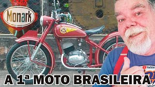 A PRIMEIRA MOTO FEITA NO BRASIL [upl. by Placeeda]