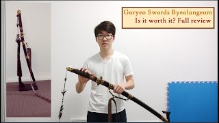 Goryeo Swords Byeolungeom  Full Traditional Sword Review sword talktameshigiri [upl. by Ahsot]