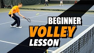 Ultimate Tennis Volley Lesson  Drills and Tips For Beginners [upl. by Aroved810]