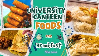 University canteen food review  breakfast in jaffna university  canteen menu  bad or best 🌝 [upl. by Wrennie631]