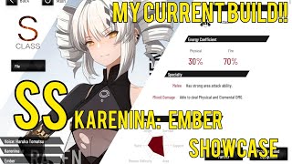 Punishing Gray Raven SS KARENINA EMBER  MY CURRENT BUILD [upl. by Ainslie345]