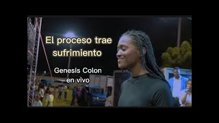 El proceso trae sufrimiento video letra en vivo Génesis Colon Como ana adorare  Itzangelmusic [upl. by Eiknarf]