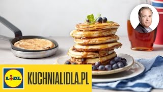 🇺🇸🍴 Amerykańskie pancakes  prawdziwe  John James  przepisy Kuchni Lidla [upl. by Redneval]