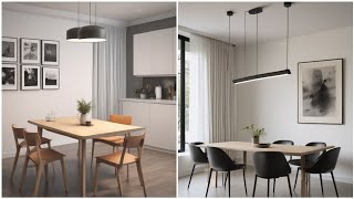 Minimalist Dining Room Design Ideas  Dining Room Decor [upl. by Kalin499]