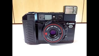 CANON Autoboy 2 AF35M QD  New Sure Shot QD Film Camera [upl. by Zetrom566]