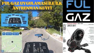 Elite Direto XRT Home Trainer FUL GAZ Uygulaması İle ilk Deneyim  Part2 [upl. by Terryl]