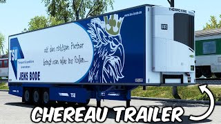 ETS2 143 Ownable Chereau Trailer  Euro Tuck Simulator 2 Mod [upl. by Eyak]