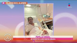 Pepillo Origel se recupera tras cirugía por una hernia  Sale el Sol [upl. by Ingeborg]