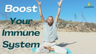 Super Boost Immune System  Breathwork amp Pranayama session with Michaël Bijker [upl. by Ytsirhc]