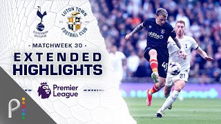 Tottenham Hotspur v Luton Town  PREMIER LEAGUE HIGHLIGHTS  3302024  NBC Sports [upl. by Ayanaj]