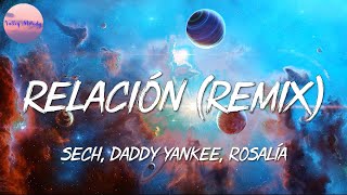 🎵 Sech Daddy Yankee  Relación Remix  Natti Natasha Becky G KAROL G Mix [upl. by Anahcar]