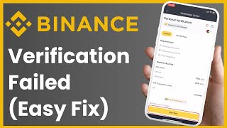 How To Fix Binance Verification Failed  Intermediate Verification Failed Solution [upl. by Joan]