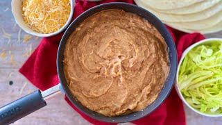 How to Make Refried Beans [upl. by Felice]