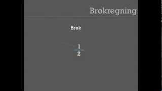 Introduktion til brøkregning [upl. by Eneirda]