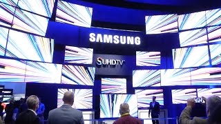 Samsung launch SUHD TV at CES 2015 [upl. by Eihs]