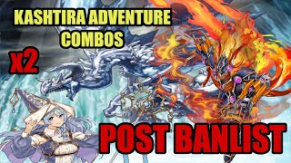 KASHTIRA ADVENTURE COMBOS POST BANLIST SEPTEMBER 2024 [upl. by Lyssa]