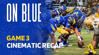 On Blue  2024 Amat Football Game 3 Cinematic Recap [upl. by Dnaltruoc]