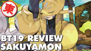 BT19 Card Review  Sakuyamon Cards [upl. by Germana]