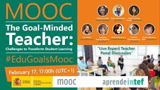 DirectoINTEF quotLive Expert Teacher Panel Discussionquot EduGoalsMooc [upl. by Channa]