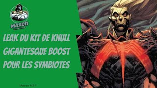 Leak du kit de Knull gigantesque boost pour les symbiotes  Marvel Strike Force [upl. by Samid]