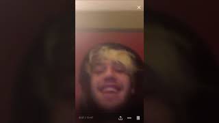 Lil peep and toopoor periscope live video “I want flan 🍮” [upl. by Moya]