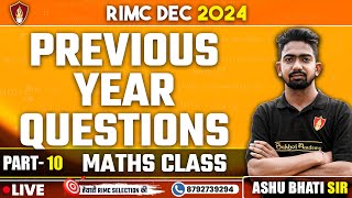 RIMC Maths PYQ  RIMC Coaching Centre  RIMC Dec 2024  RIMC Online Classes  RIMC Online Coaching [upl. by Chiarra]