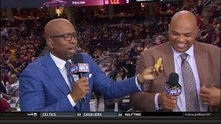 Cavaliers vs Celtics Game 3 Halftime Report  Inside The NBA  May 21 2017 [upl. by Mages236]