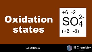 Oxidation states [upl. by Kathlin]