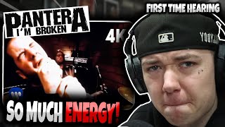 HIP HOP FANS FIRST TIME HEARING quotPantera  Im Brokenquot  GENUINE REACTION [upl. by Nyloj548]