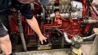 Gardner 6LXB diesel engine overview [upl. by Voccola]