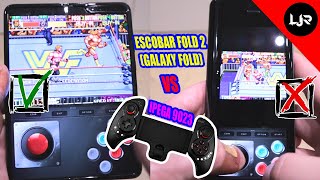 Escobar Fold 2Galaxy Fold VS iPega PG 9023 [upl. by Flemings833]